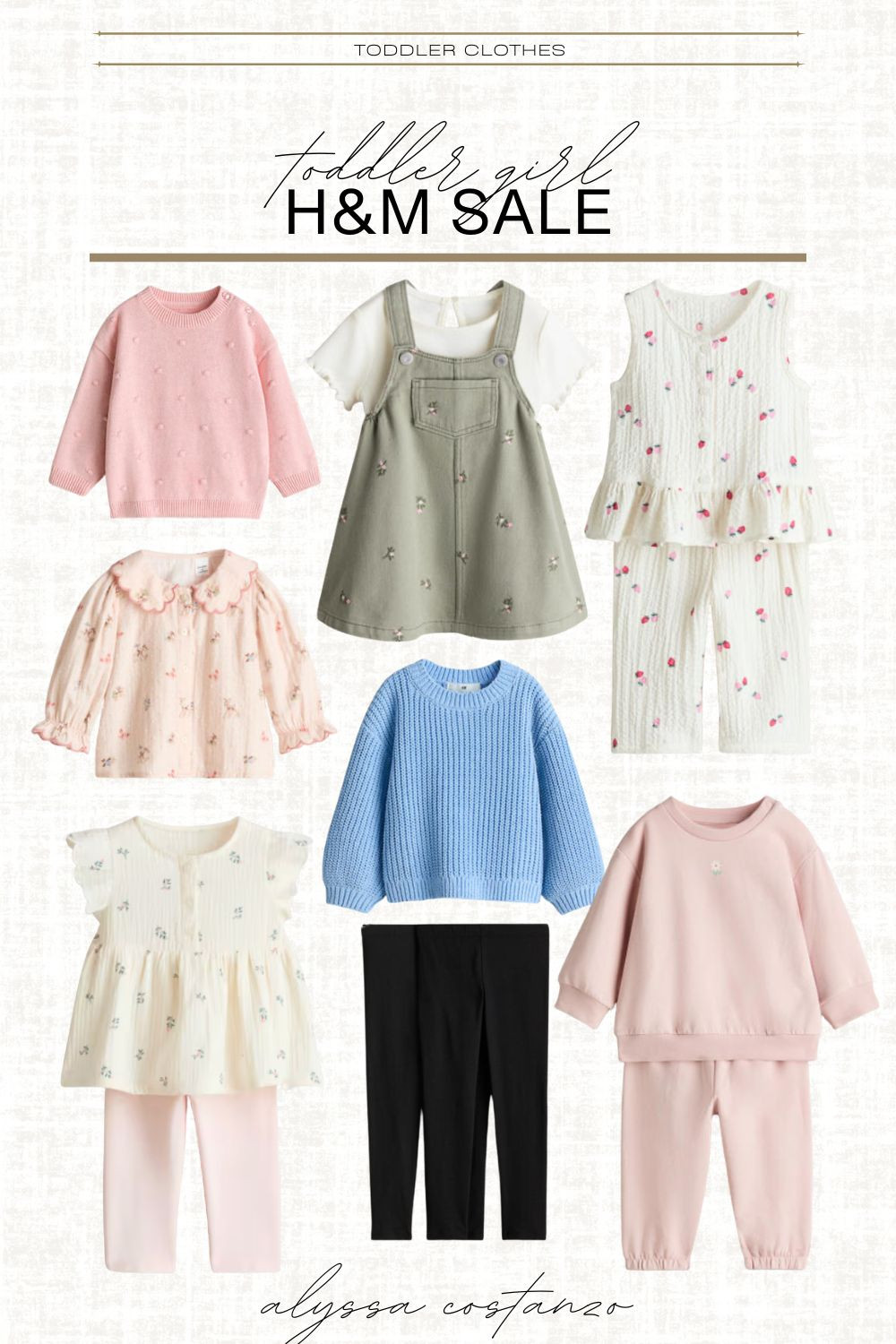 what I bought from the H&M sale for Elianora!! 

Toddler girl spring finds
Toddler girl sweater
Toddler girl dress
Toddler girl set
strawberry set
muslin
organic cotton
sweatset for kids
toddler girl spring style 

 #LTKootd #LTKmomlife #LTKKids