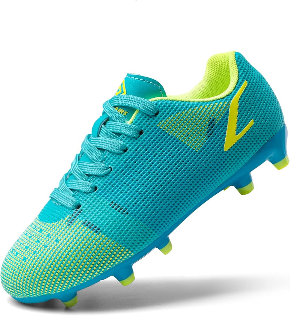 DREAM PAIRS Boys Girls Soccer Cleats Kids Football Shoes Toddler/Little Kid/Big Kid | Amazon (US)