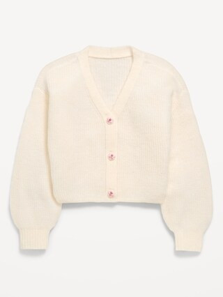 Button-Front Cardigan Sweater for Girls | Old Navy (US)
