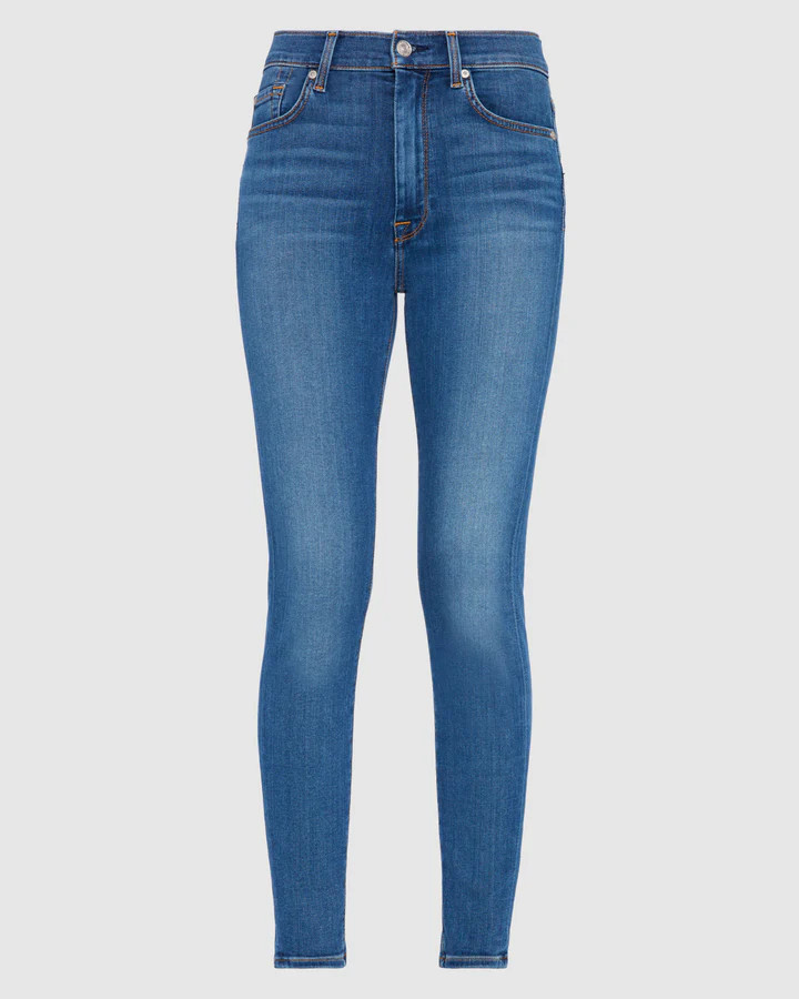 Slim Illusion High Waist Ankle Skinny | 7 For All Mankind