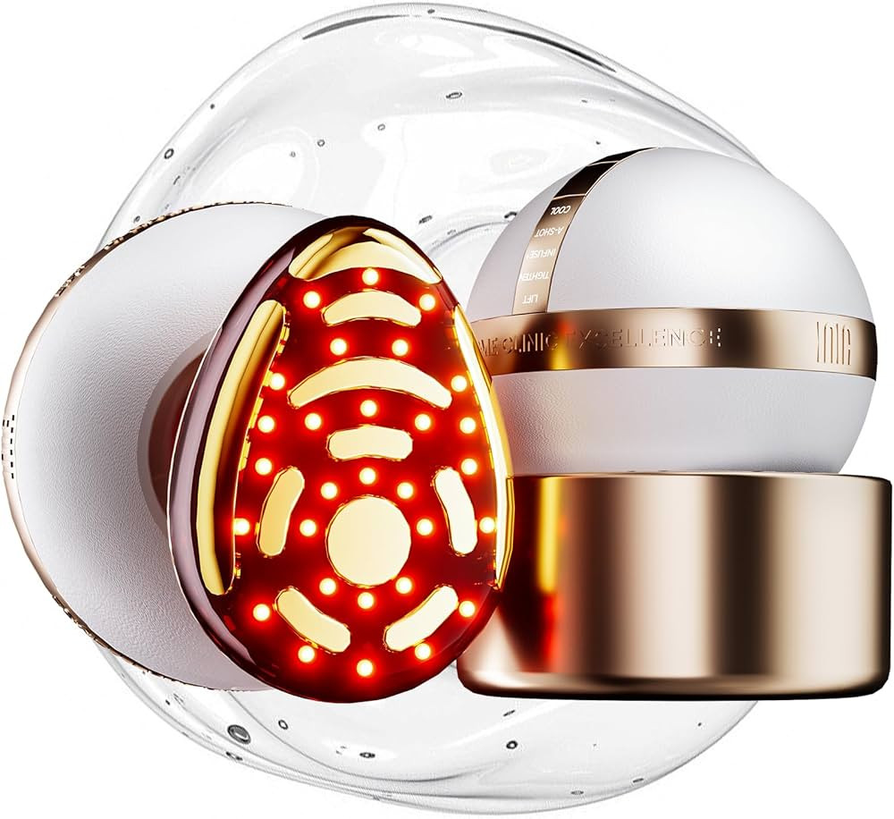 INIA SPHERA Upgraded 8-in-1 Microcurrent Facial Device for Face & Neck – Red Light, Thermal & C... | Amazon (US)