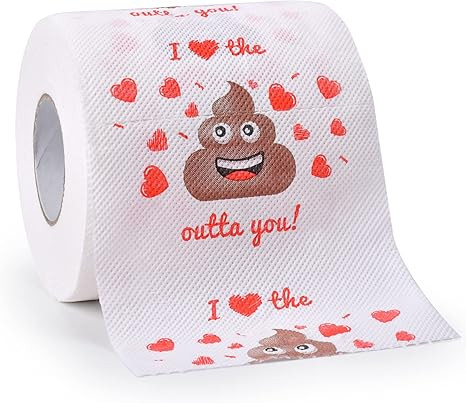 Valentines Day Gifts for Him Her, Romantic Novelty Gifts Toilet Paper, Funny Gag Gifts for Adults... | Amazon (US)