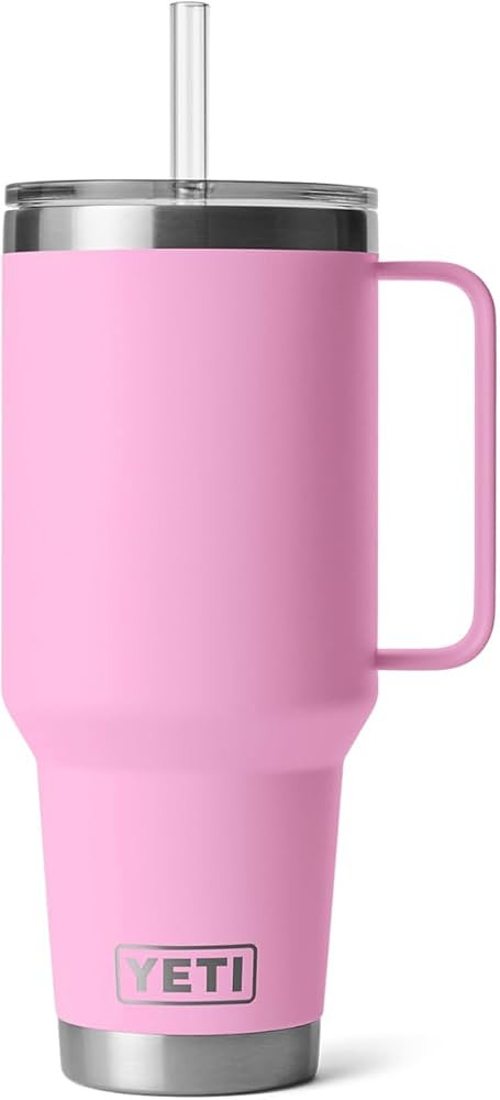YETI Rambler 42 oz Straw Mug, Vacuum Insulated, Stainless Steel, Power Pink | Amazon (CA)