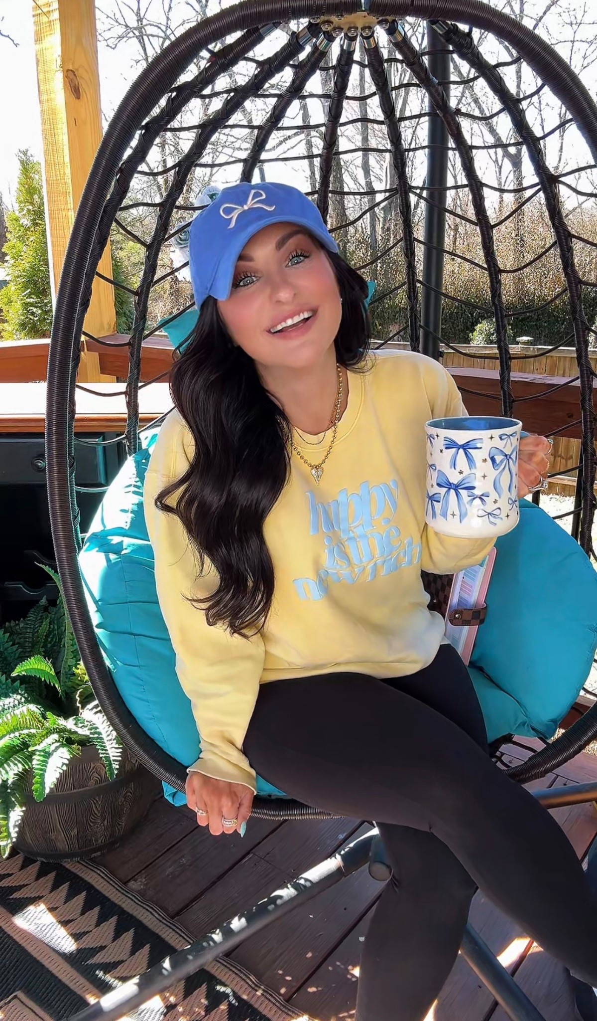 Happy is the new rich💛 
Does these colors just scream spring outfit readyyyy! 

This puff letter butteryellow crewneck is on a comfort color crewneck sweatshirt! I’m wearing a medium, I would size up two in this one for a more oversized fit! 

#LTKmomlife #LTKootd #LTKgrwm