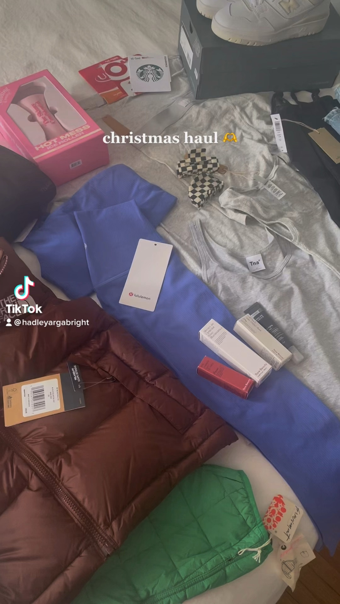 everything i got for christmas 🫶