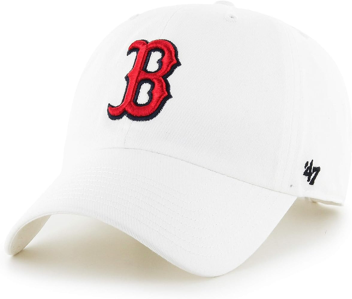 '47 New York Yankees Adjustable Cap Clean Up MLB, White, One Size | Amazon (US)