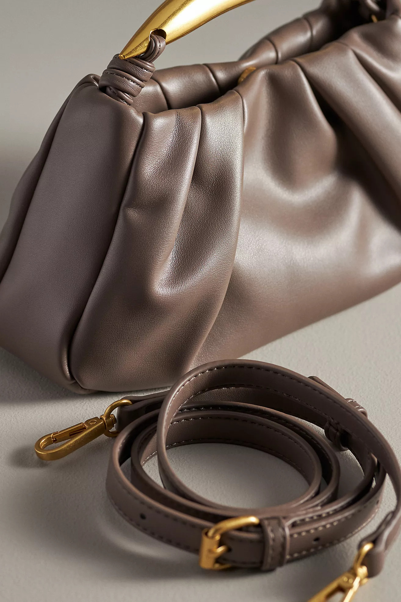 Asymmetrical Hardware Satchel | Anthropologie (US)