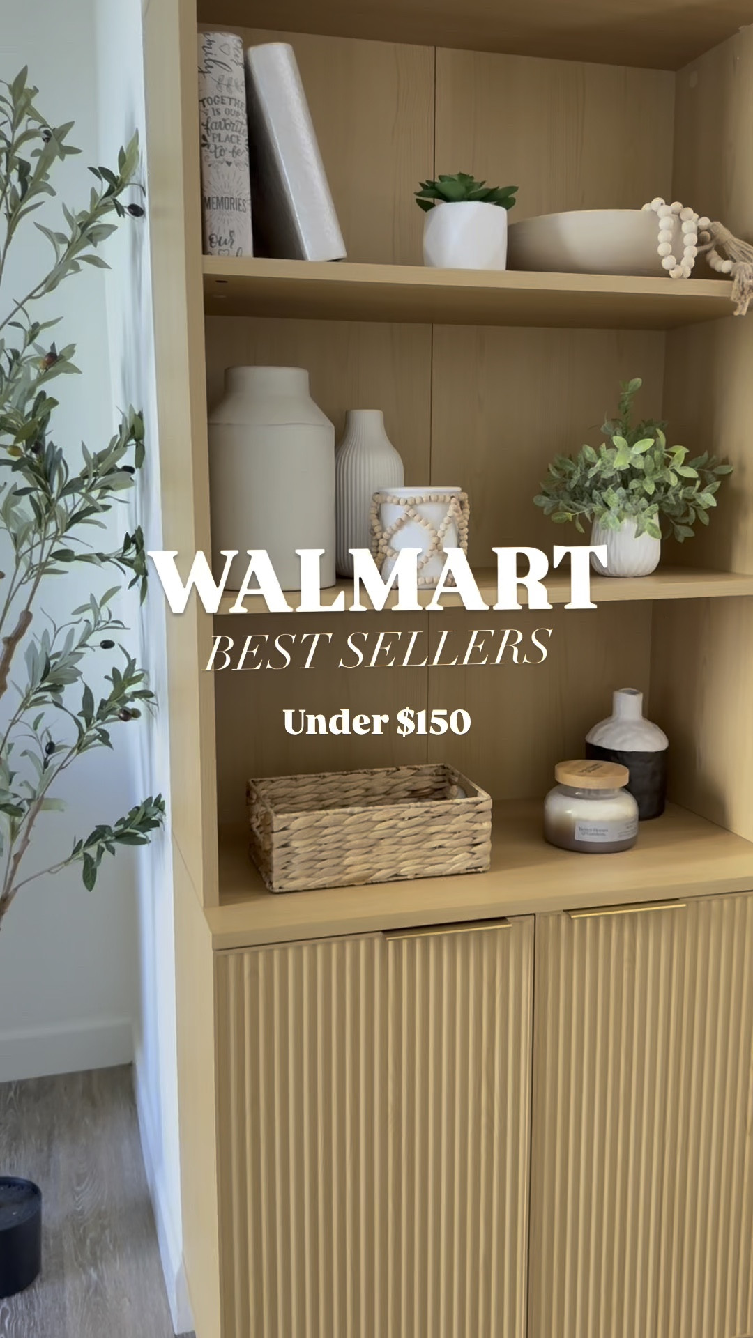 Fluted bookcase  ✨ Natural pine Finish ✨

#LTKU #LTKWatchNow #LTKHome