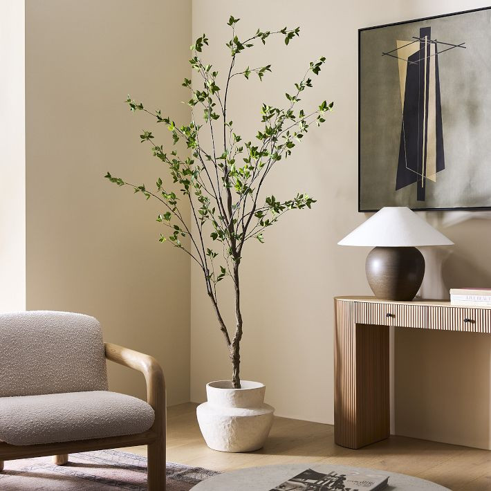 Faux Minimalist Citrus Potted Plant | West Elm (US)