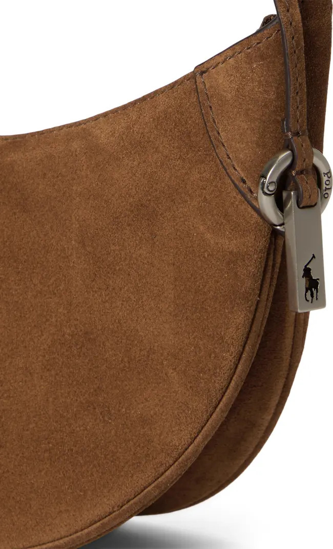 Polo ID Stud Suede Crossbody Bag | Nordstrom