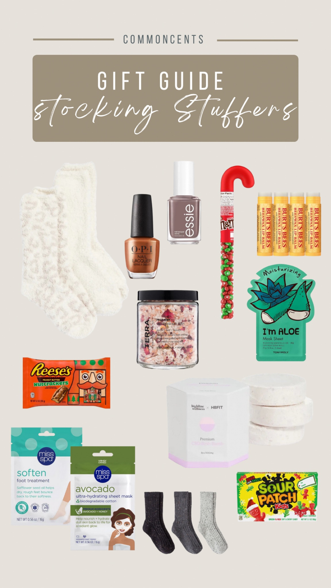 Commoncents Gift Guide: Stocking Stuffers!! We LOVE stocking stuffers and here are some of the essentials for the best stockings for anyone!

#LTKGiftGuide #LTKunder50 #LTKHoliday