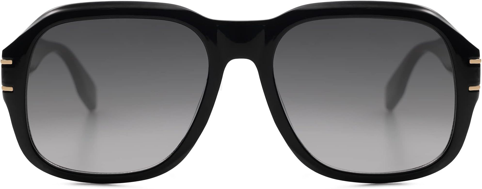 SOJOS Oversized Square Aviator Sunglasses for Women Men 70s Retro Vintage Women's Men's Shades Su... | Amazon (US)