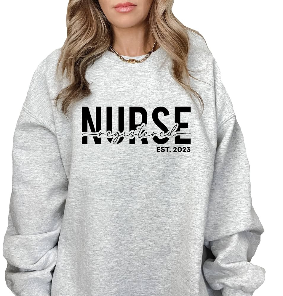 Amazon.com: Custom Nurse Sweatshirt Nurse Week Gift Nurse Sweatshirt Nurse Gift Appreciation Nurs... | Amazon (US)