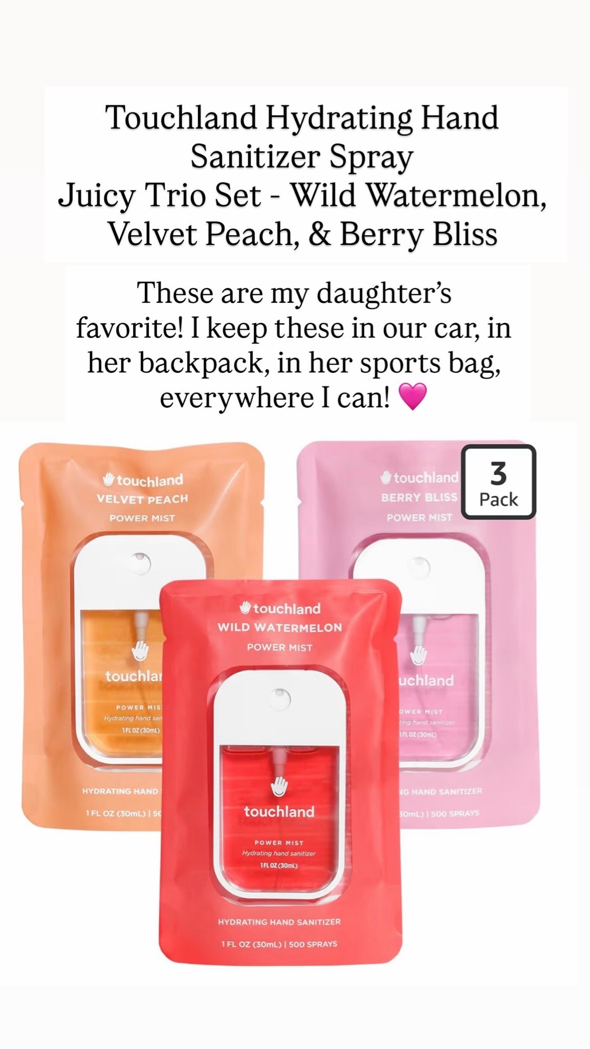 I love these sanitizer sets

#LTKdayinmylife