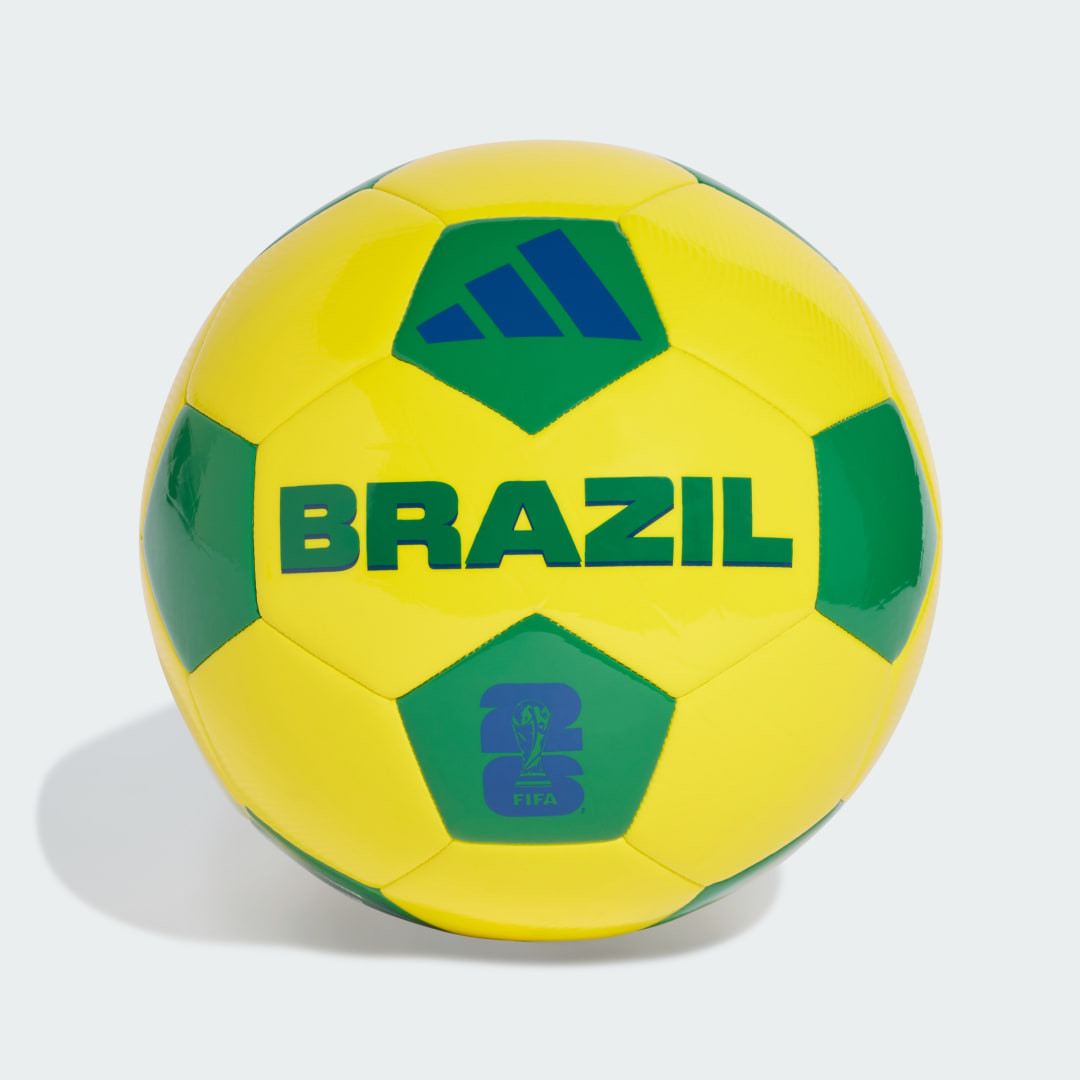 FIFA World Cup 26™ Official Licensed Product Brazil Club Ball Bright Yellow 5 - Mens Soccer Balls | adidas (US)