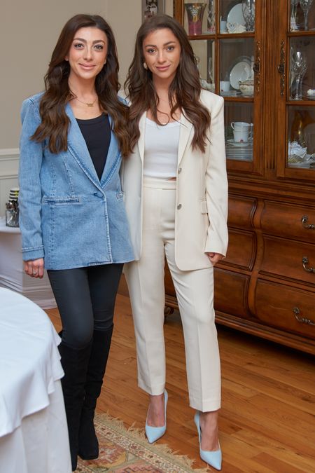 Engagement party outfit 

Ivory blazer O
Ivory cropped tailored pants 2
Blue pumps 7 




Bride outfit 
Bridal outfit 
Bride-to-be outfit 
White suit 
Ivory suit
Womens suit 

#LTKwedding #LTKworkwear #LTKstyletip