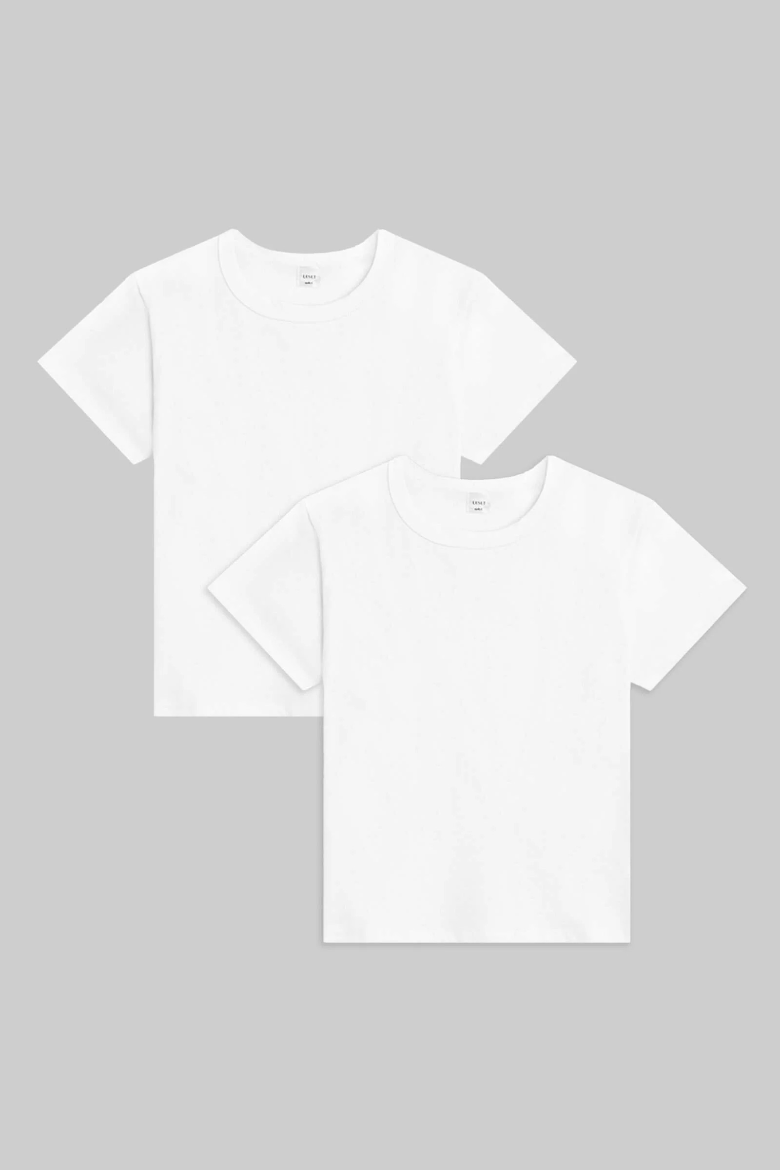 LESET The Margo 2 Pack in White in Cotton | LESET