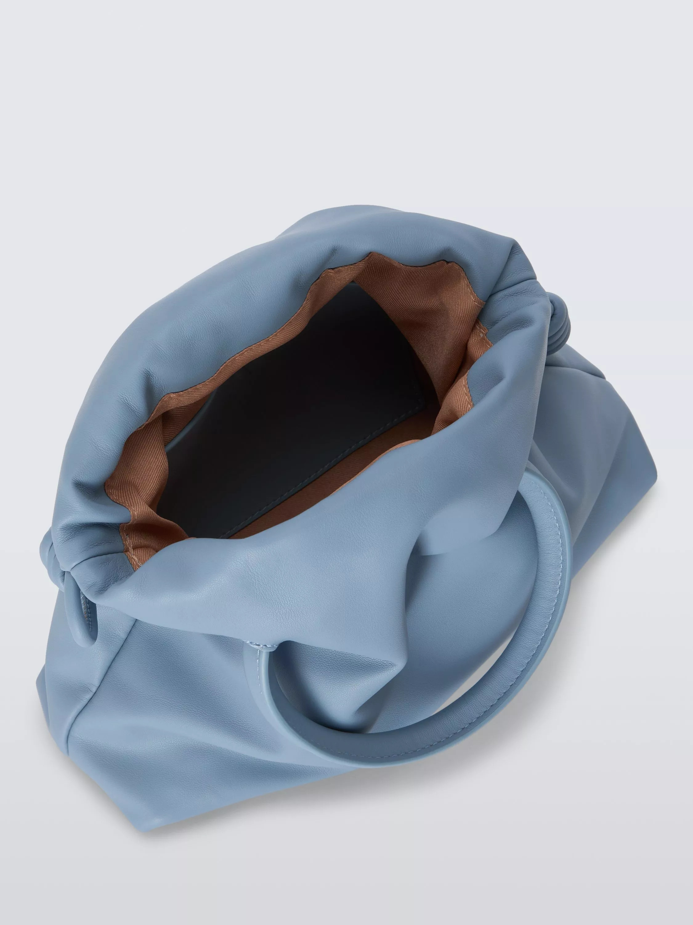 John Lewis ANYDAY Faux Leather Drawstring Grab Bag | John Lewis (UK)
