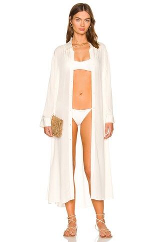 eberjey Irina Cover Up in Cloud from Revolve.com | Revolve Clothing (Global)