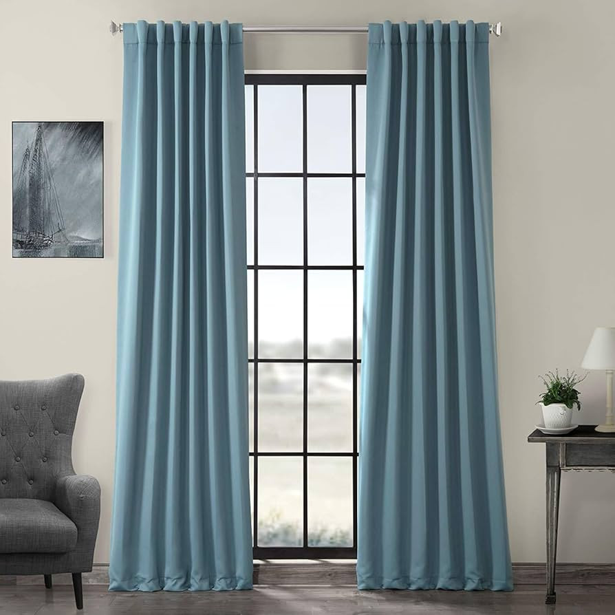 HPD Half Price Drapes Curtain For Room Darkening 50 X 108 (1 Panel), BOCH-184417-108, Dragonfly T... | Amazon (US)