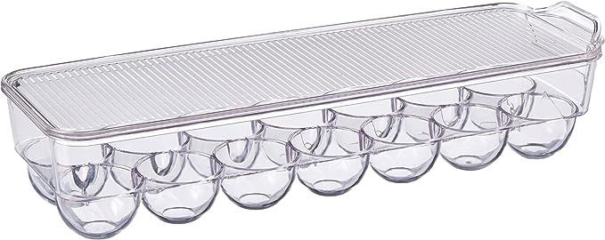 Dial Industries Refrigerator Egg Storage Container, 14 Egg Tray | Amazon (US)