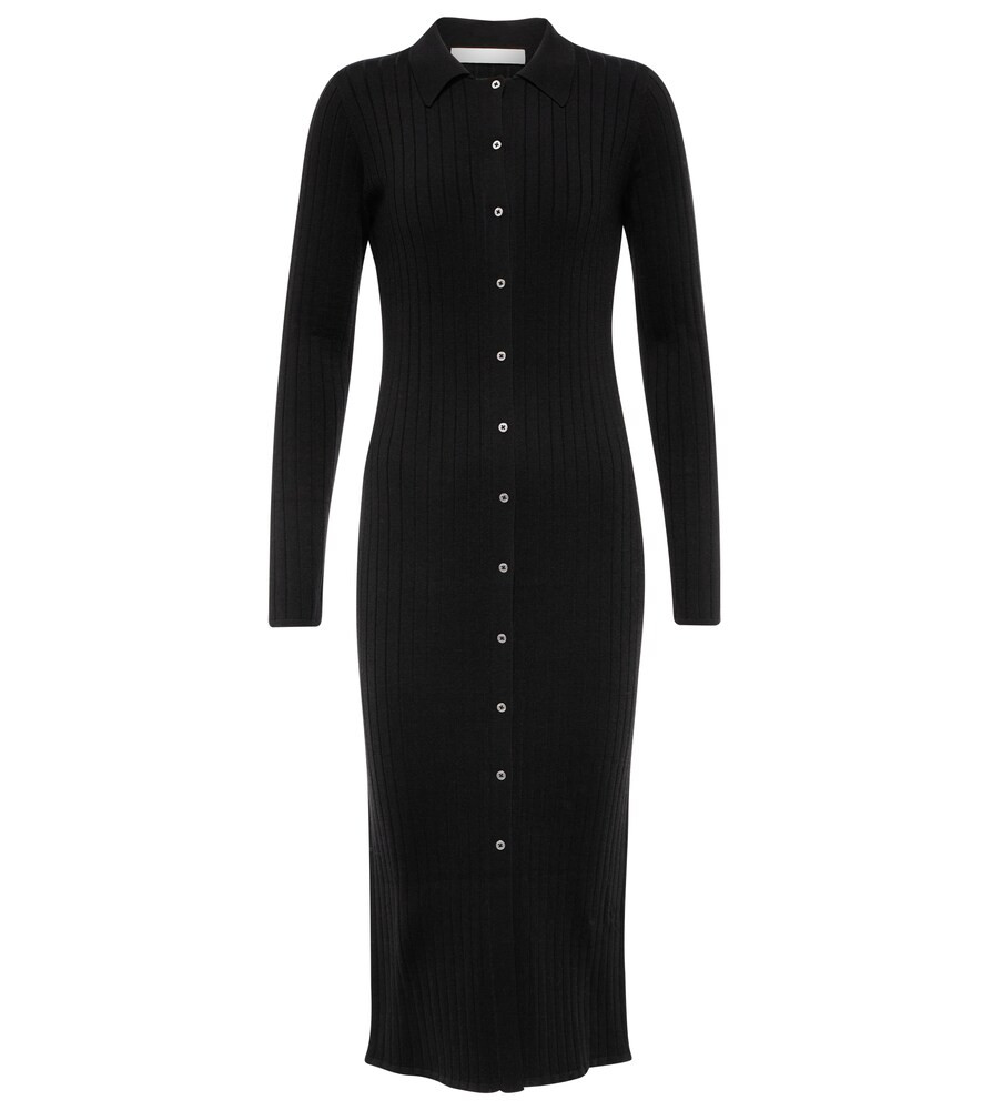 Wool-blend midi dress | Mytheresa (US/CA)