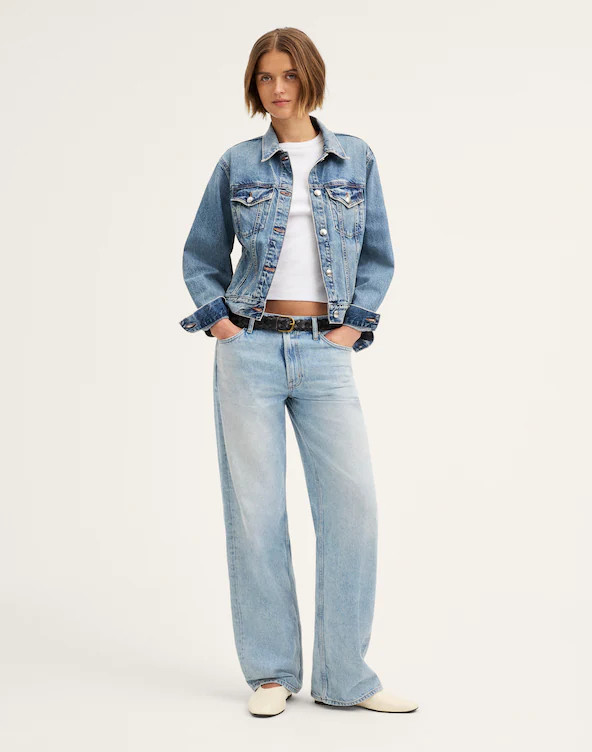 The Low-Slung Baggy Jean in Airy Denim | Madewell