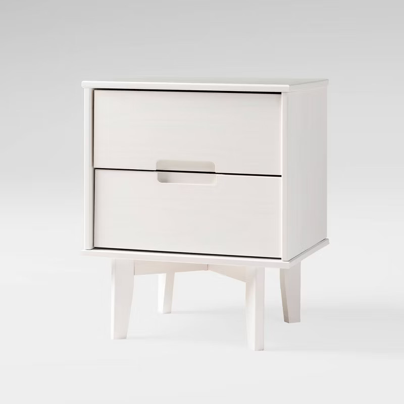 Mid-Century Modern Wood Nightstand - Saracina Home | Target