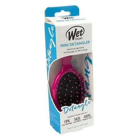 Wet Brush Mini Detangler Brush Pink 1 ea 6 Pack | Walmart (US)