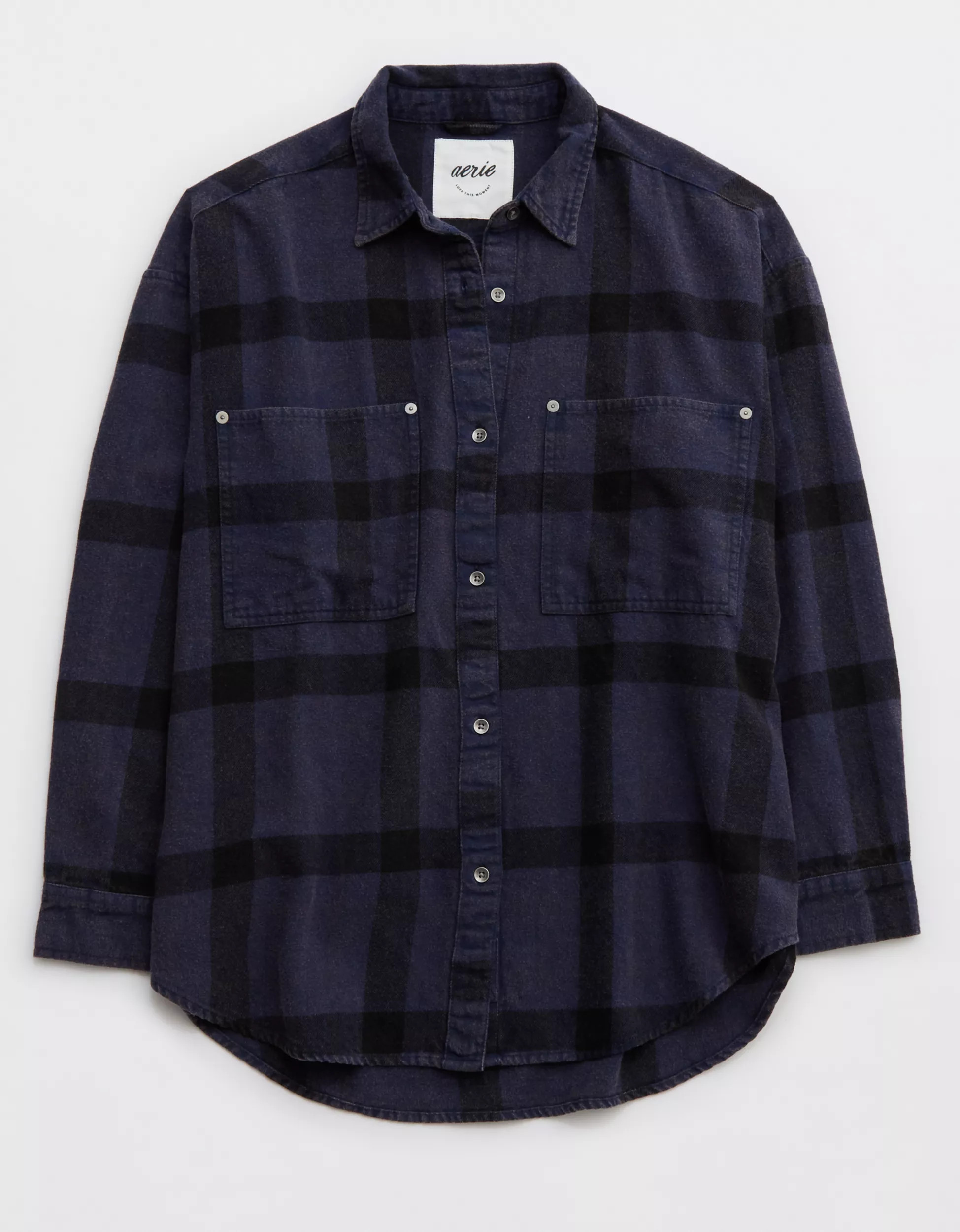 Aerie Anytime Fave Flannel Shirt | Aerie