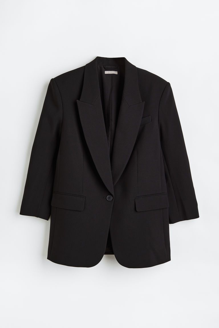 H & M - Single-breasted Jacket - Black | H&M (US + CA)