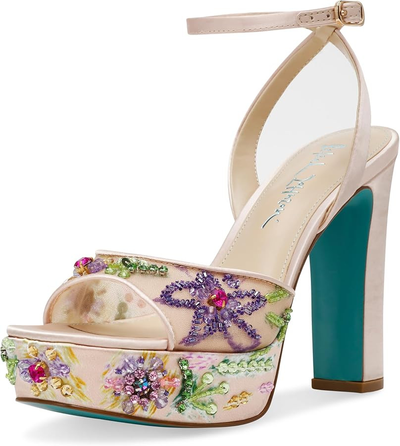 Betsey Johnson Women's Viven Heeled Sandal | Amazon (US)