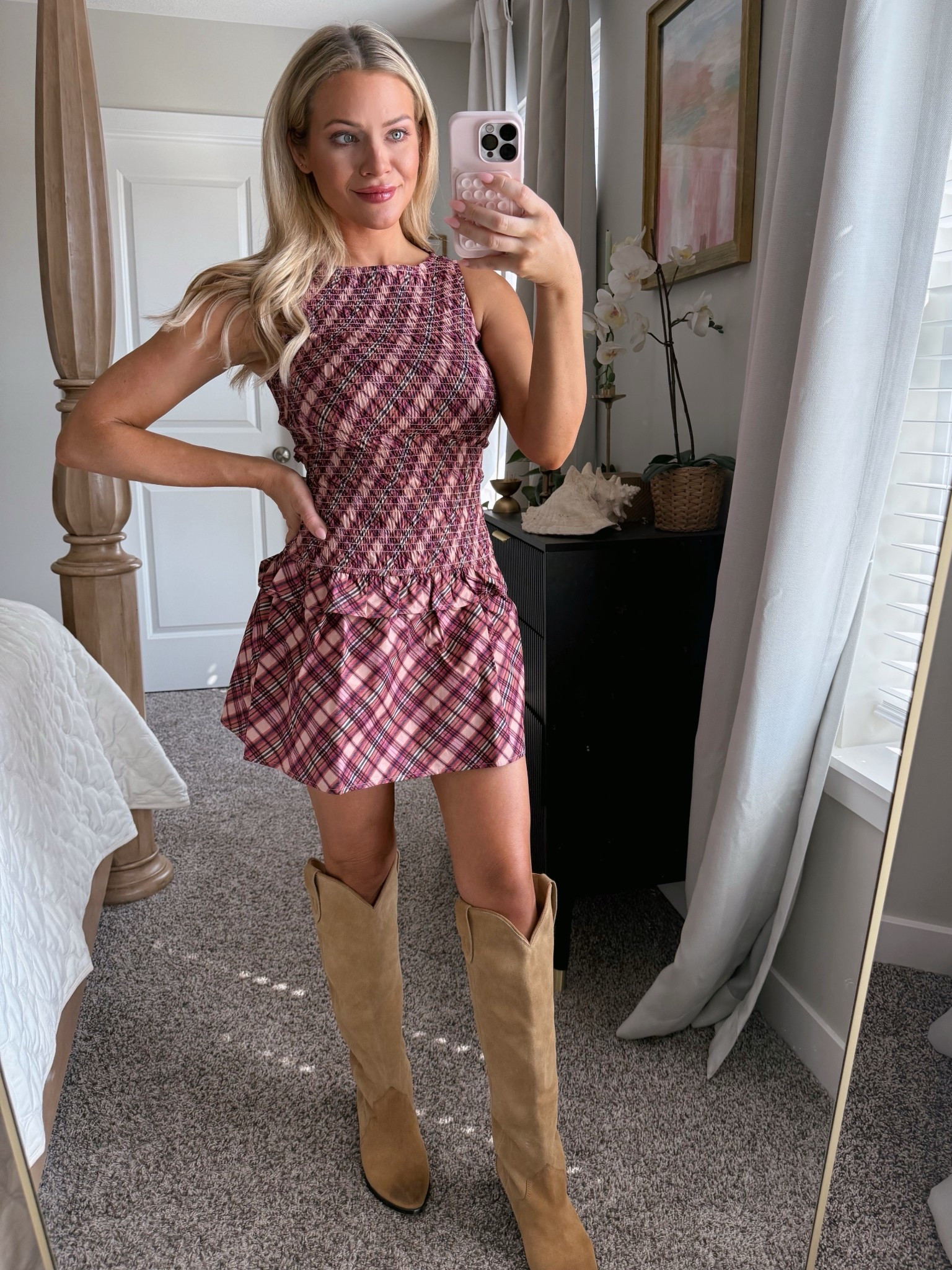 The cutest little Target dress 💓 wearing XXS.

#LTKFindsUnder50 #LTKPetite #LTKSaleAlert