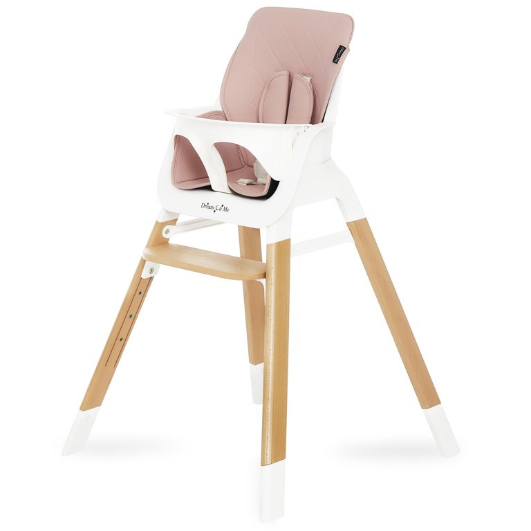 Dream on Me Nibble Wooden Highchair | Compact High Chair | Light weight | Portable |Removable Sea... | Walmart (US)