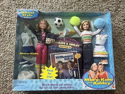 Mary-Kate and Ashley Billboard Dad School Style Gift set with 2 Dolls Rare Find   | eBay | eBay US