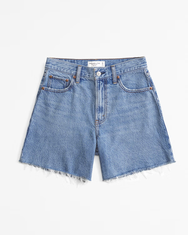 High Rise Loose Short | Abercrombie & Fitch (US)