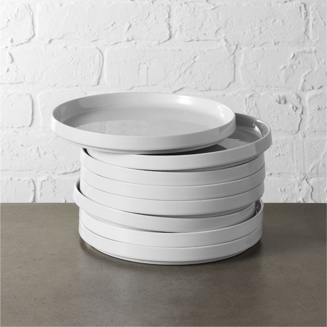 Set of 8 Frank Salad Plates | CB2