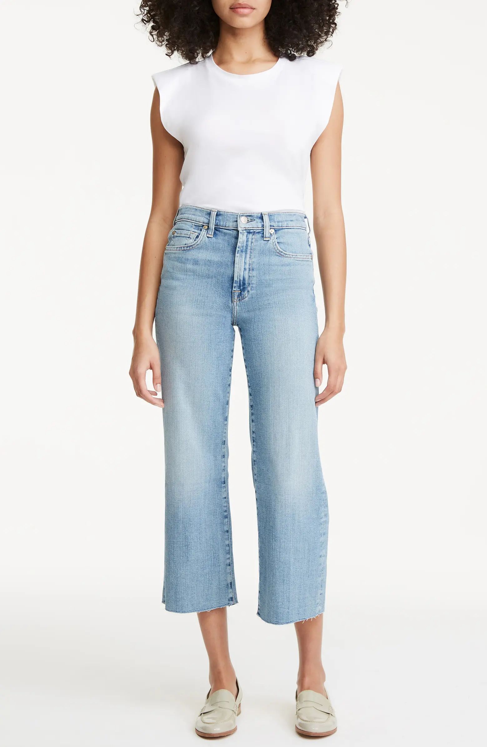 High Waist Crop Jeans | Nordstrom