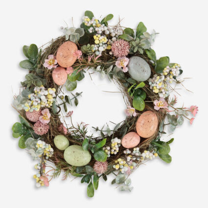 Multicolour Easter Wreath 31x31cm | TK Maxx