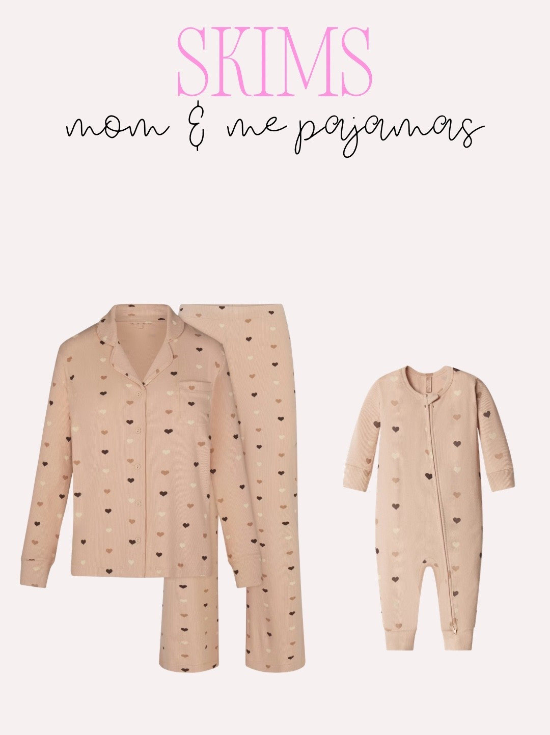 HOW CUTE are these matching pajamas?! 

#LTKmomlife #LTKValentine #LTKBaby