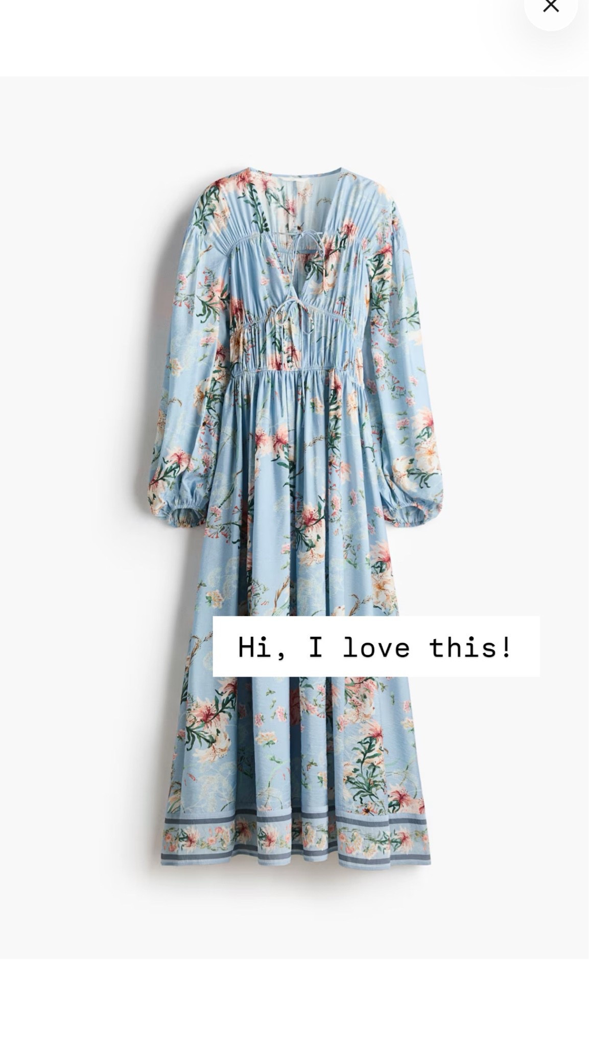 This blue floral dress is major designer vibes! Perfect for a transitional moment. 

Loverly grey, maxi floral dress, dusty blue women’s dress, transitional outfits, women’s fashion

#LTKSeasonal