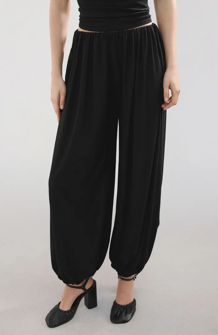 MANGO Pleated Balloon Pants | Nordstrom | Nordstrom