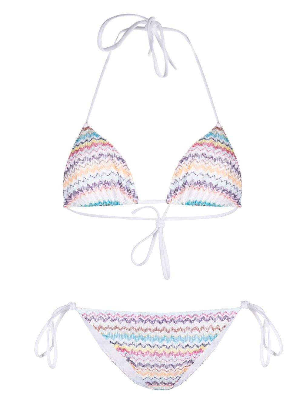 Missoni zig-zag Triangle Bikini - Farfetch | Farfetch Global