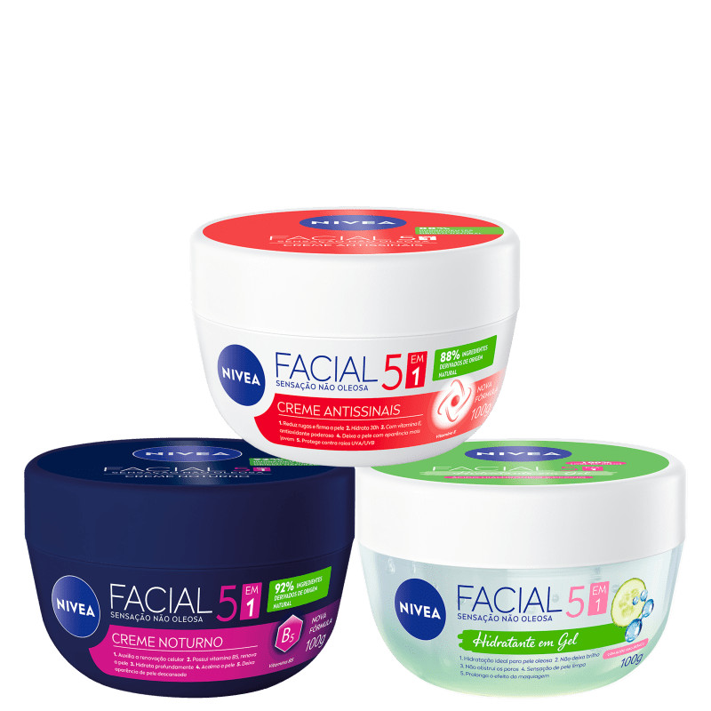 Kit com 3 produtos Redutor de Linhas. Hidrata profundamente, melhora a firmeza e reduz a aparênc... | Beleza Na Web (BR)