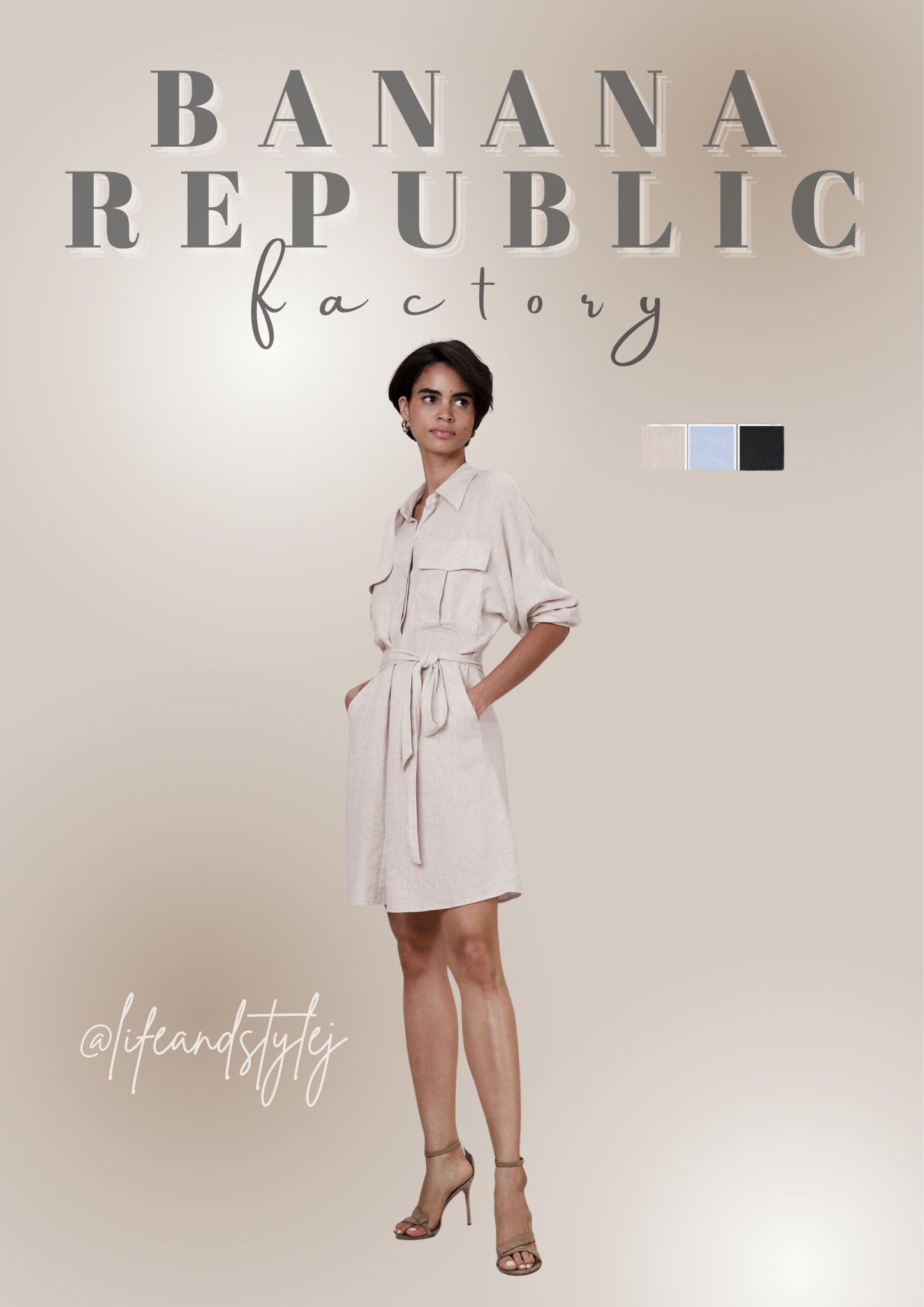 The Linen-Blend Utility Mini Shirtdress combines effortless style with functional details. Crafted from a breathable linen-blend fabric, this dress is perfect for warm-weather days. The utility-inspired design features pockets and a flattering silhouette, making it versatile for any occasion. Pair it with sandals for a casual daytime look, or dress it up with wedges and a statement belt for an evening out. 

#LTKover40 #LTKstyletip #LTKfindsunder100