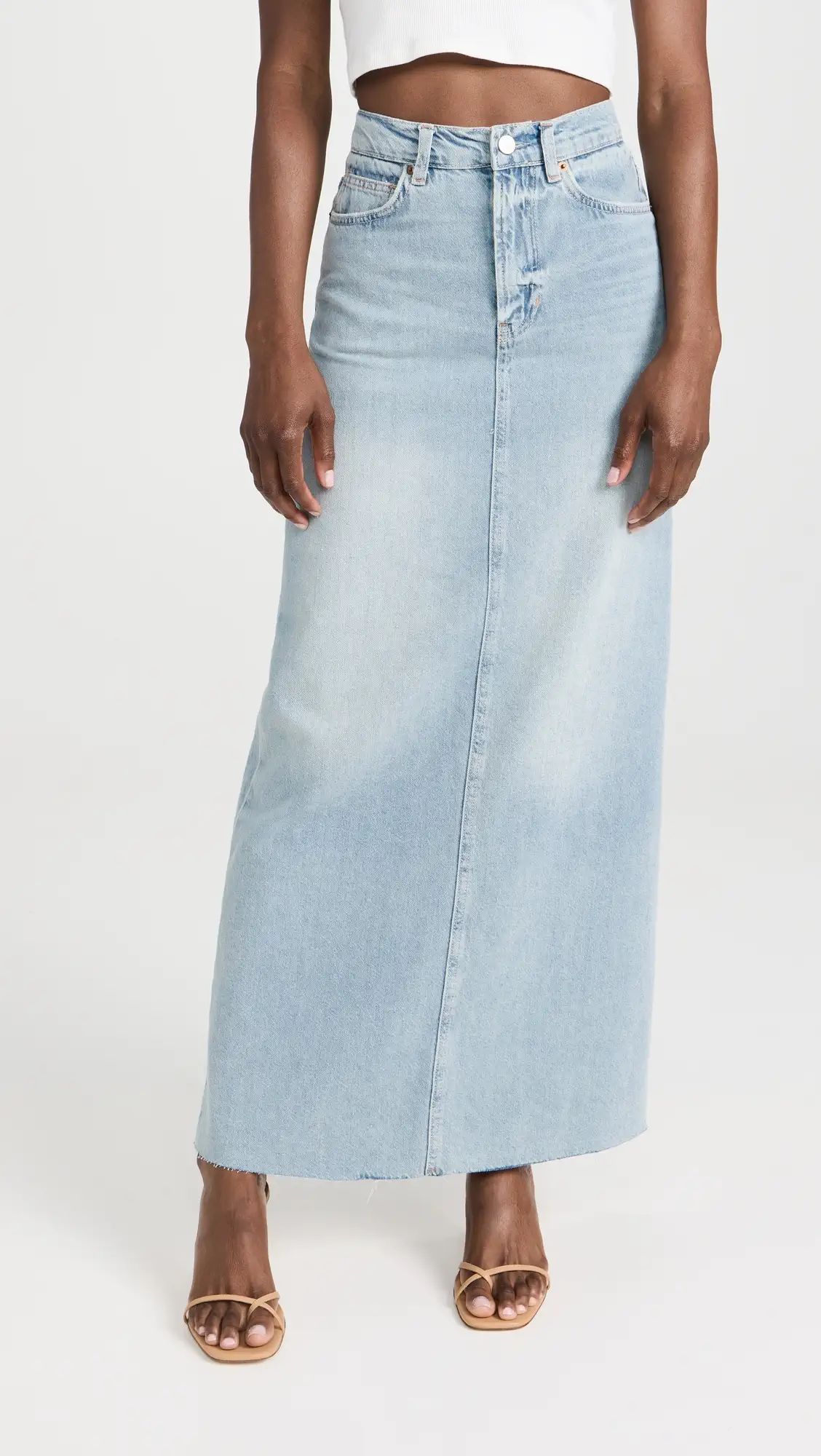 Reformation Kass Maxi Denim Skirt | Shopbop | Shopbop