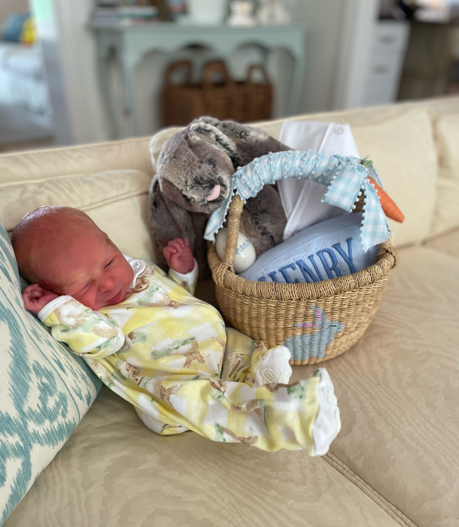 Can’t believe our Easter chick is almost a year old! Some Easter basket essentials for baby’s 1st Easter and beyond. (Handpainted basket is by Norfolk, VA Dolled Up Designs.🐰)

#LTKkids #LTKSeasonal #LTKbaby