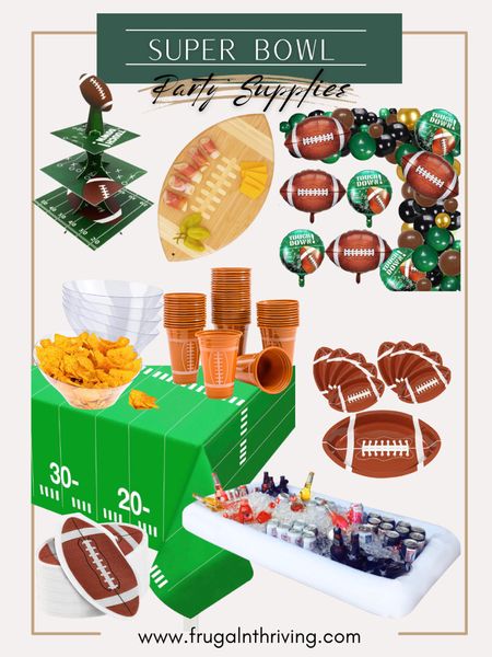 Let’s get ready for some football 🏈  Are you team Eagles 🦅 (🙋🏼‍♀️), team chiefs, or team food, commercials, and half time show? If you’re planning a get together, I’ve rounded up some great party supplies to help make your day epic! 🏟️

#SuperBowl #philadelphiaeagles #kansascitychiefs #football #party #essentials 

#LTKhome #LTKSeasonal #LTKFind