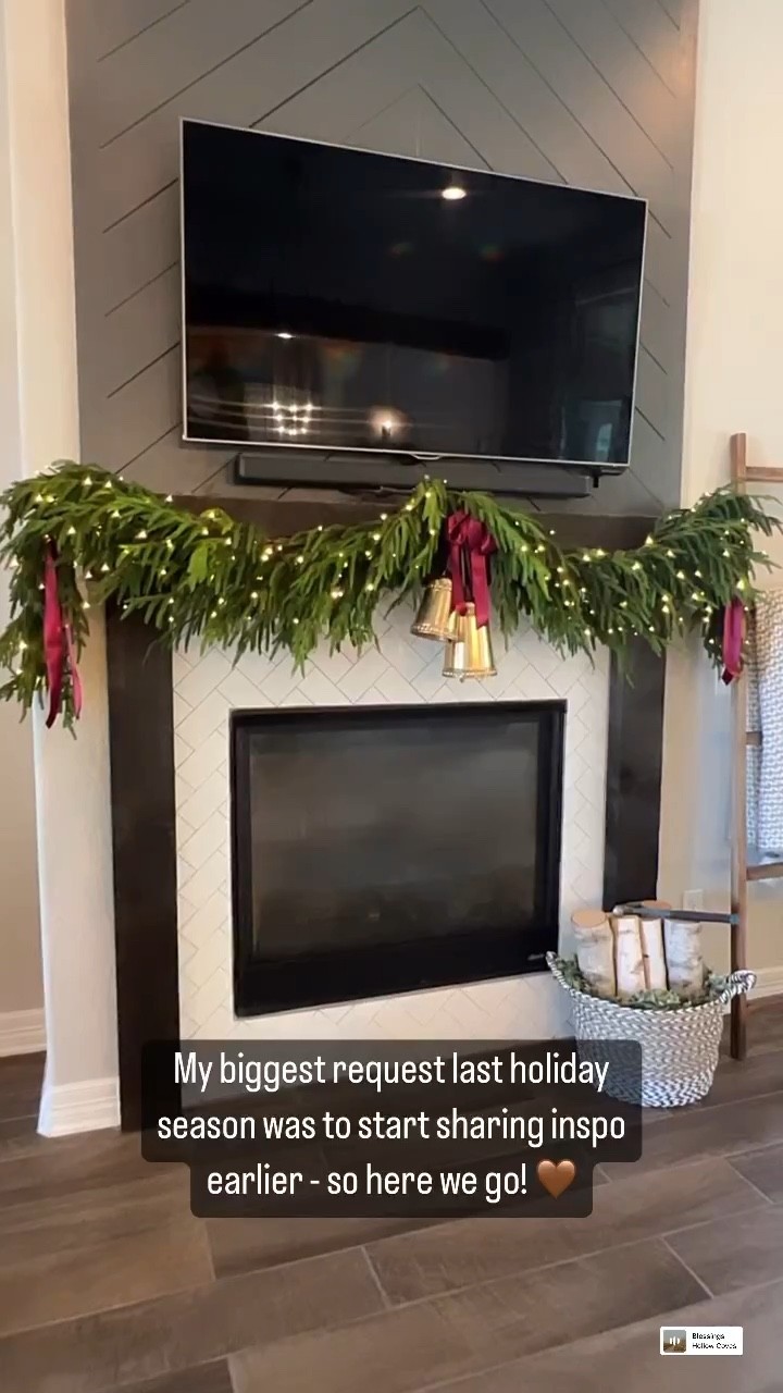 My favorite affordable garland!  On sale!

#LTKhome #LTKSeasonal