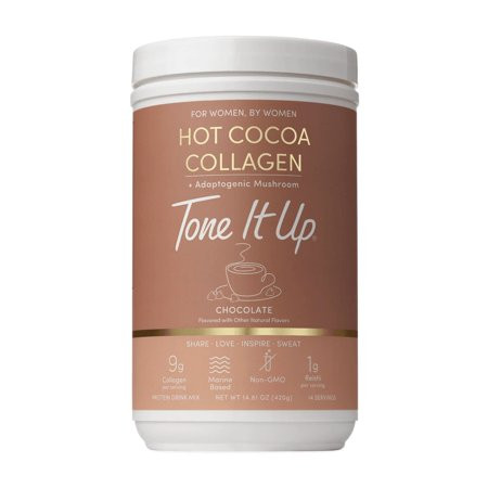 Tone It Up Hot Cocoa Collagen - Promotes Glowing Hair Skin and Nails - Collagen and Protein Powder f | Walmart (US)
